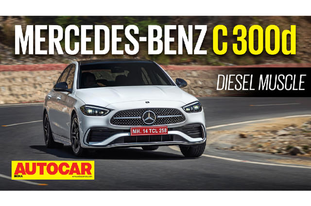 2022 Mercedes-Benz C300d India video review 